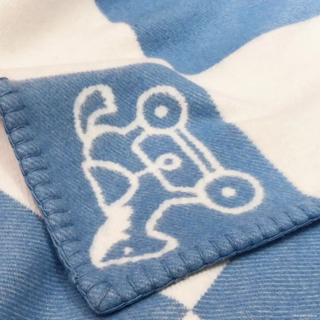 THROW HERMES BABY BLANKET WOOL ADADA AVALON 0702